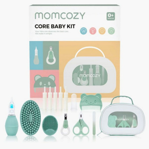 Momcozy All-in-1 Core Baby Kit - Хигиенен комплект за бебе, 10 части