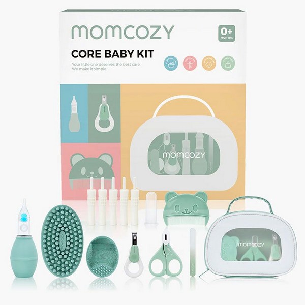 Momcozy All-in-1 Core Baby Kit - Хигиенен комплект за бебе, 10 части