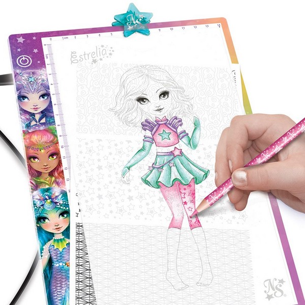 Продукт Nebulous Stars - Комплект за моден дизайн, със светеща подложка - 0 - BG Hlapeta