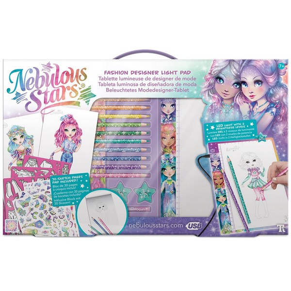 Продукт Nebulous Stars - Комплект за моден дизайн, със светеща подложка - 0 - BG Hlapeta