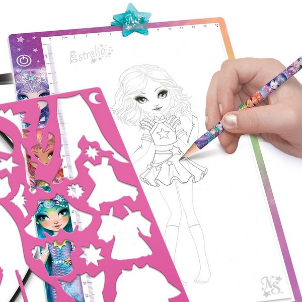 Продукт Nebulous Stars - Комплект за моден дизайн, със светеща подложка - 0 - BG Hlapeta