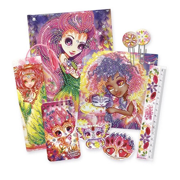 Продукт Nebulous Stars Петулия - Комплект за рисуване с блестящи камъни - 0 - BG Hlapeta