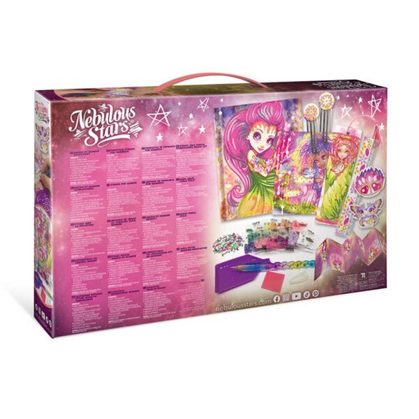 Продукт Nebulous Stars Петулия - Комплект за рисуване с блестящи камъни - 0 - BG Hlapeta