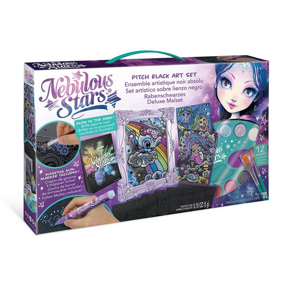 Продукт Nebulous Stars Еклипсия - Комплект за рисуване с черни страници - 0 - BG Hlapeta