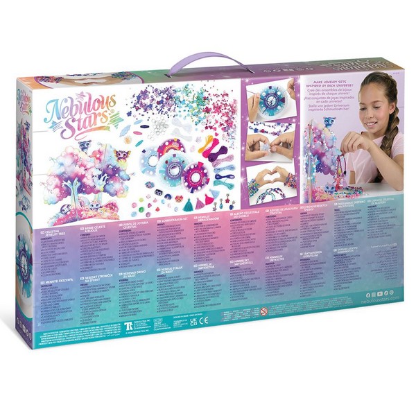 Продукт Nebulous Stars - Дърво за бижута Селестиал, с творчески комплект за гривни - 0 - BG Hlapeta