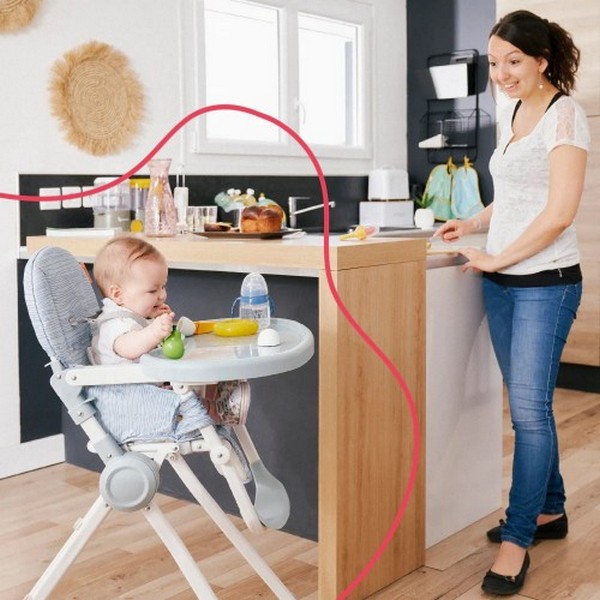 Продукт Badabulle Ultra Compact - Детски стол за хранене - 0 - BG Hlapeta