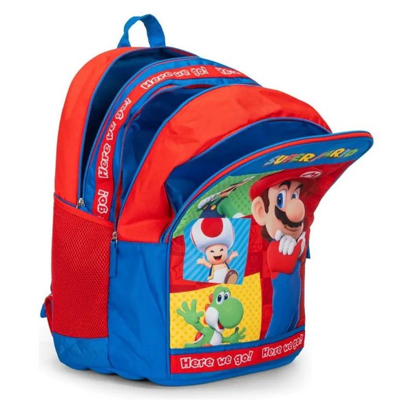Продукт Super Mario Red/Blue - Ученическа раница - 0 - BG Hlapeta
