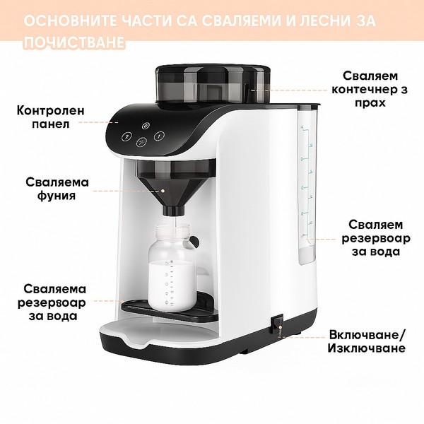 Продукт Babyhome - Уред за приготвяне на мляко - 0 - BG Hlapeta