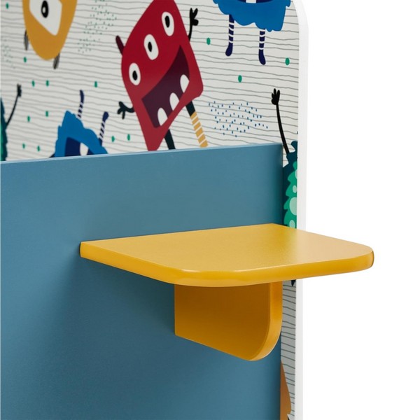 Продукт Ginger home MONSTER - Детско Легло 140x70 см, Дървено, със Защита от Падане, За Деца 18+ месеца - 0 - BG Hlapeta