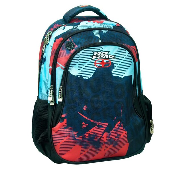 No Fear Background - Ученическа раница