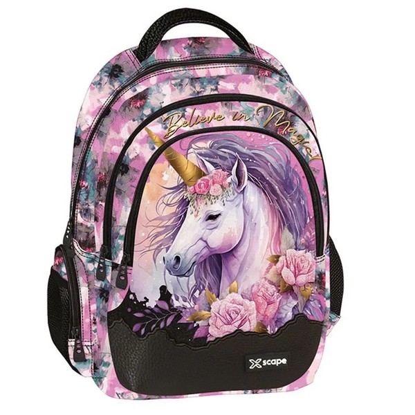 Xscape Unicorn - Ученическа раница
