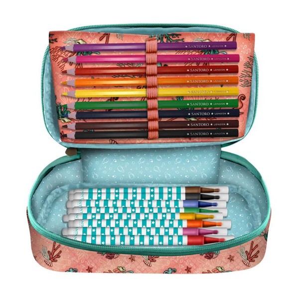 Продукт Santoro Gorjuss Making Waves - Washed Ashore - Объл несесер със съдържание - 0 - BG Hlapeta