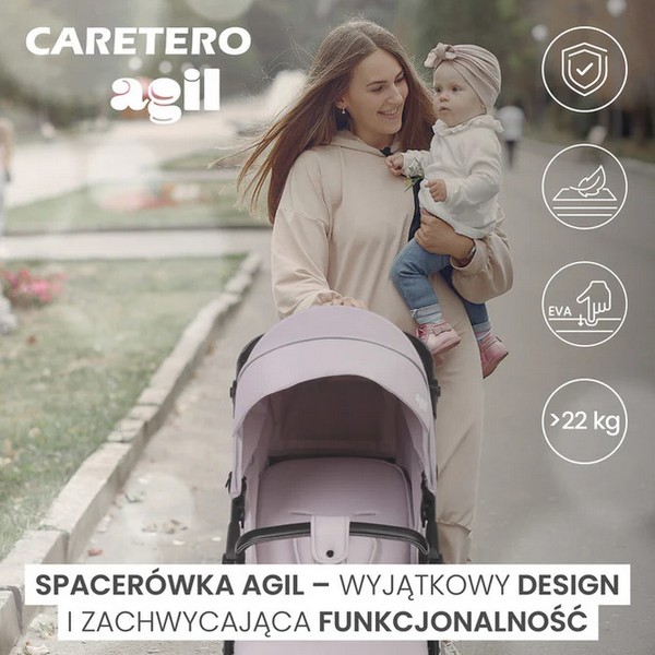 Продукт Caretero Agil - Бебешка Количка - 0 - BG Hlapeta