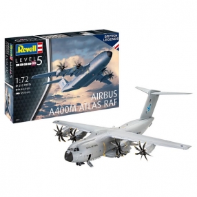 Revell Британски легенди, Airbus A400M Atlas RAF - Сглобяем модел, 212 части