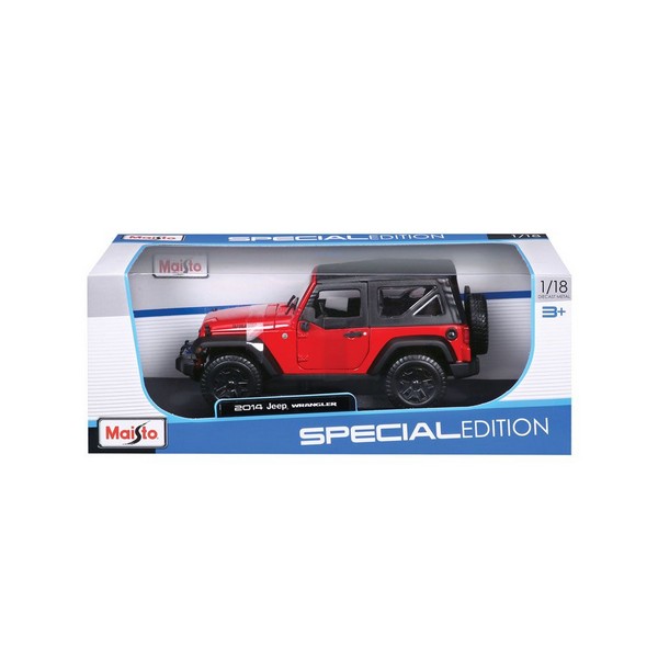 Продукт MAISTO SP EDITION Кола 2014 Jeep Wrangler 1:18 - 0 - BG Hlapeta