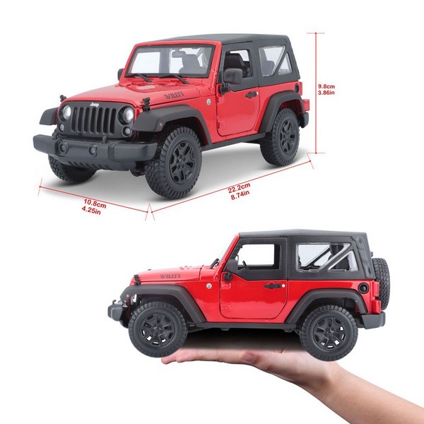 Продукт MAISTO SP EDITION Кола 2014 Jeep Wrangler 1:18 - 0 - BG Hlapeta