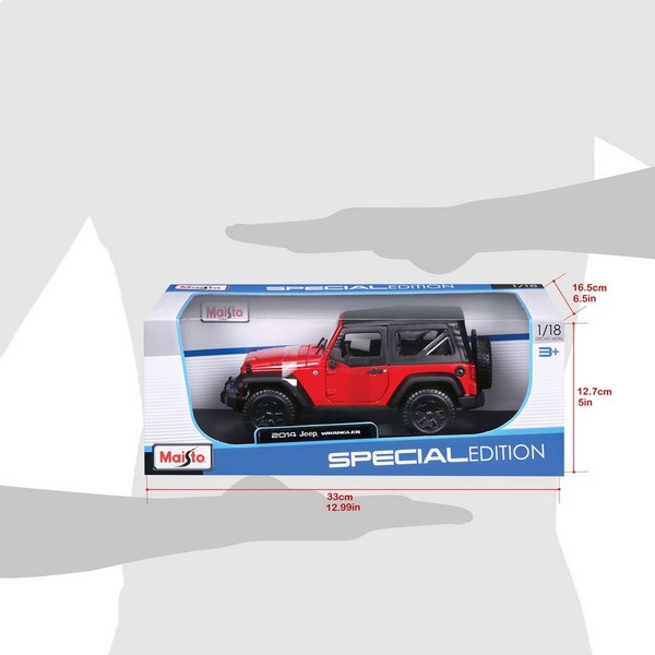 Продукт MAISTO SP EDITION Кола 2014 Jeep Wrangler 1:18 - 0 - BG Hlapeta
