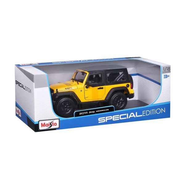Продукт MAISTO SP EDITION Кола 2014 Jeep Wrangler 1:18 - 0 - BG Hlapeta