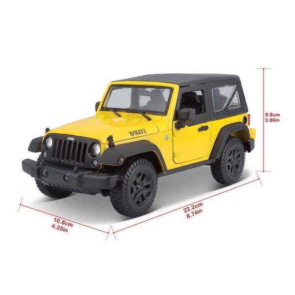 Продукт MAISTO SP EDITION Кола 2014 Jeep Wrangler 1:18 - 0 - BG Hlapeta