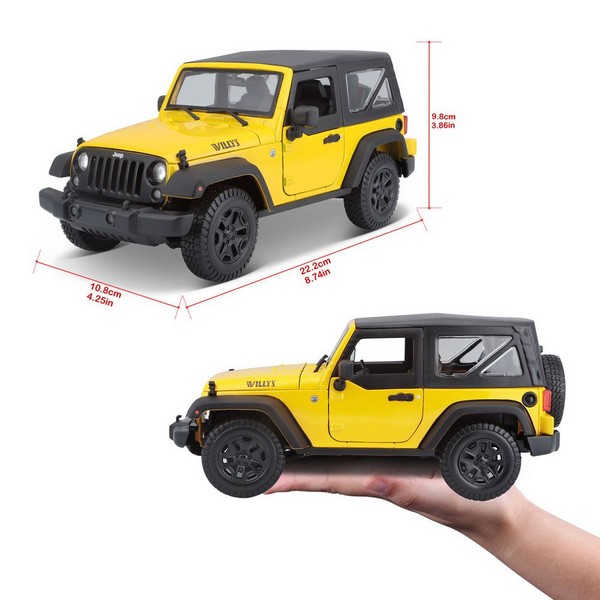 Продукт MAISTO SP EDITION Кола 2014 Jeep Wrangler 1:18 - 0 - BG Hlapeta
