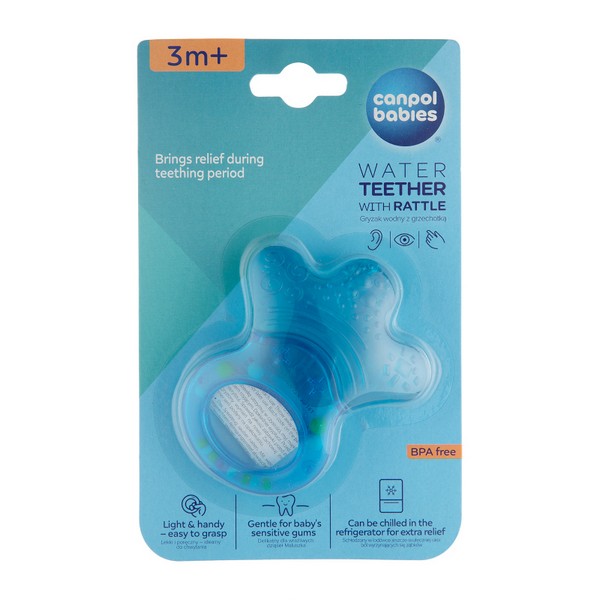 Продукт CANPOL LITTLE PAW - Водна чесалка с дрънкалка - 0 - BG Hlapeta