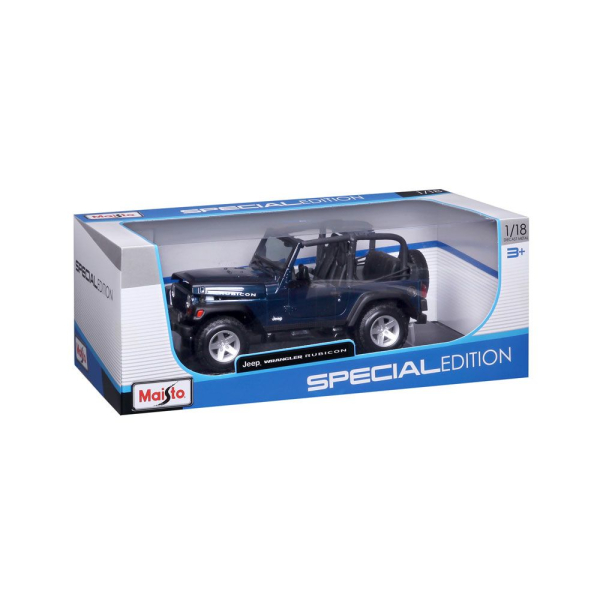 Продукт MAISTO SP EDITION Кола Jeep Wrangler Rubicon 1:18 - 0 - BG Hlapeta
