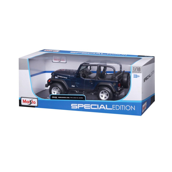 Продукт MAISTO SP EDITION Кола Jeep Wrangler Rubicon 1:18 - 0 - BG Hlapeta
