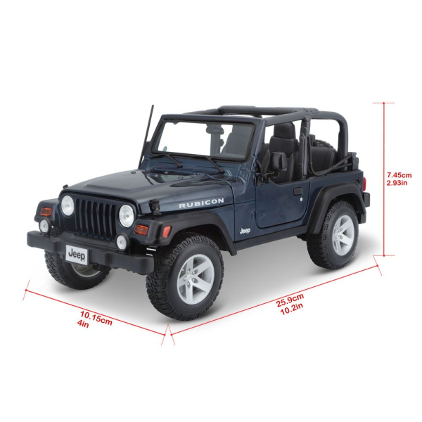 Продукт MAISTO SP EDITION Кола Jeep Wrangler Rubicon 1:18 - 0 - BG Hlapeta