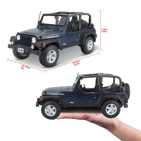 Продукт MAISTO SP EDITION Кола Jeep Wrangler Rubicon 1:18 - 0 - BG Hlapeta