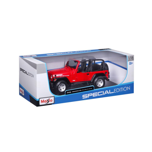 Продукт MAISTO SP EDITION Кола Jeep Wrangler Rubicon 1:18 - 0 - BG Hlapeta