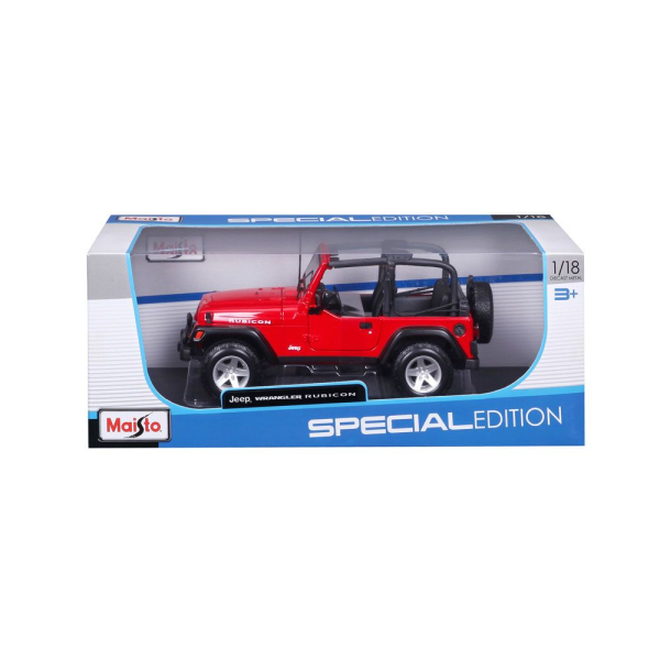 Продукт MAISTO SP EDITION Кола Jeep Wrangler Rubicon 1:18 - 0 - BG Hlapeta