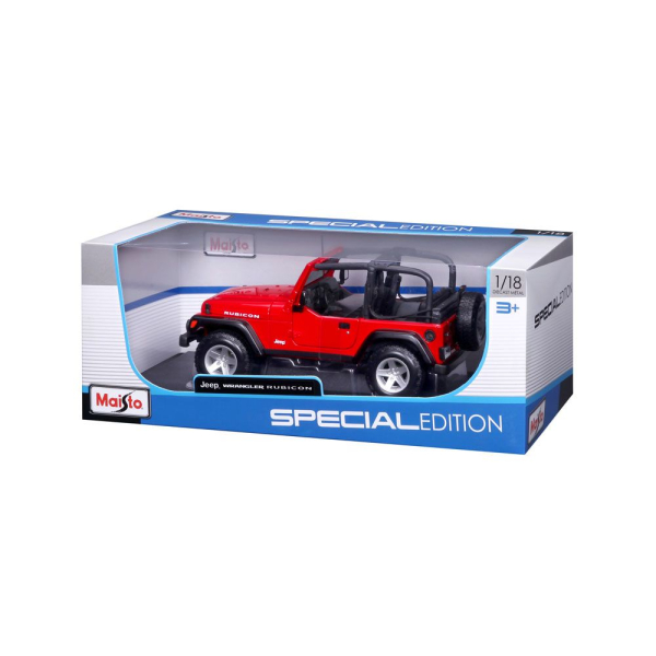 Продукт MAISTO SP EDITION Кола Jeep Wrangler Rubicon 1:18 - 0 - BG Hlapeta