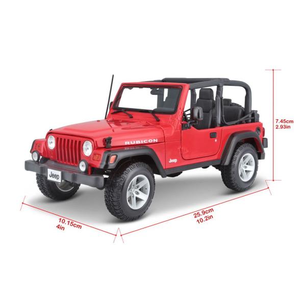 Продукт MAISTO SP EDITION Кола Jeep Wrangler Rubicon 1:18 - 0 - BG Hlapeta
