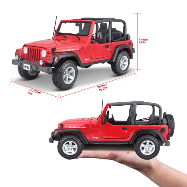 Продукт MAISTO SP EDITION Кола Jeep Wrangler Rubicon 1:18 - 0 - BG Hlapeta