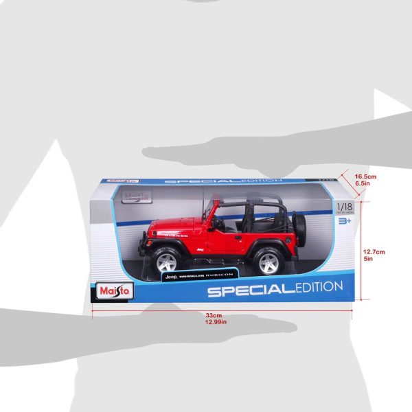 Продукт MAISTO SP EDITION Кола Jeep Wrangler Rubicon 1:18 - 0 - BG Hlapeta