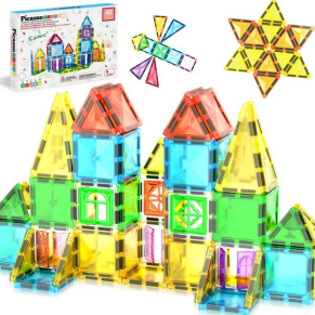 Picasso STEAM Diamond Series - Магнитен конструктор 48 части