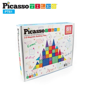 Picasso STEAM - Магнитен конструктор 61 части