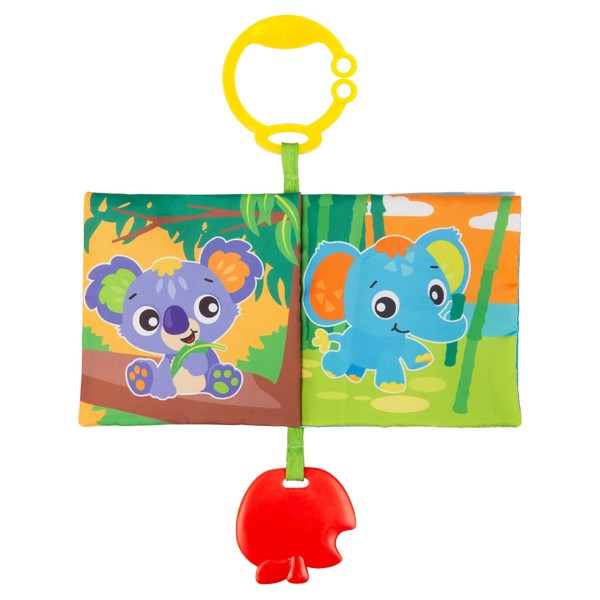 Продукт PLAYGRO - Текстилна книжка за количка с гризалка 0м+ - 0 - BG Hlapeta