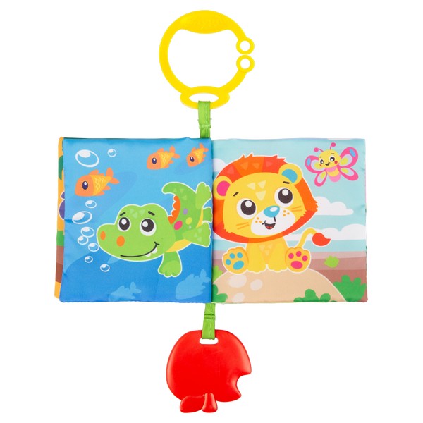 Продукт PLAYGRO - Текстилна книжка за количка с гризалка 0м+ - 0 - BG Hlapeta