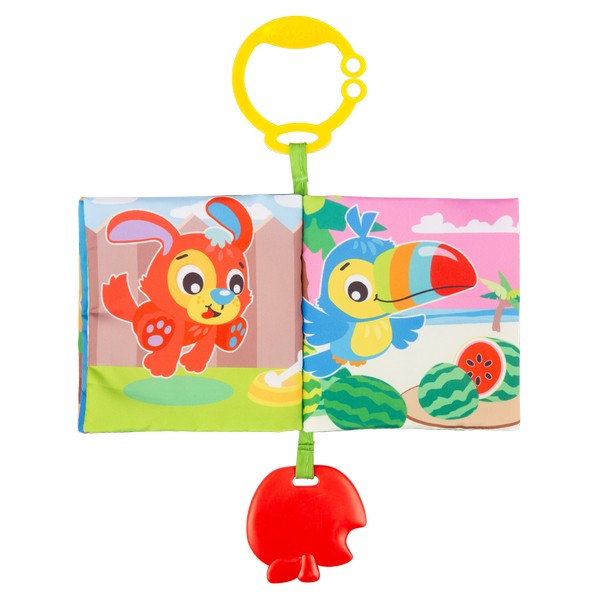 Продукт PLAYGRO - Текстилна книжка за количка с гризалка 0м+ - 0 - BG Hlapeta