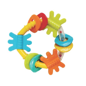 PLAYGRO Триъгълник - Дрънкалка-Гризалка 3М+