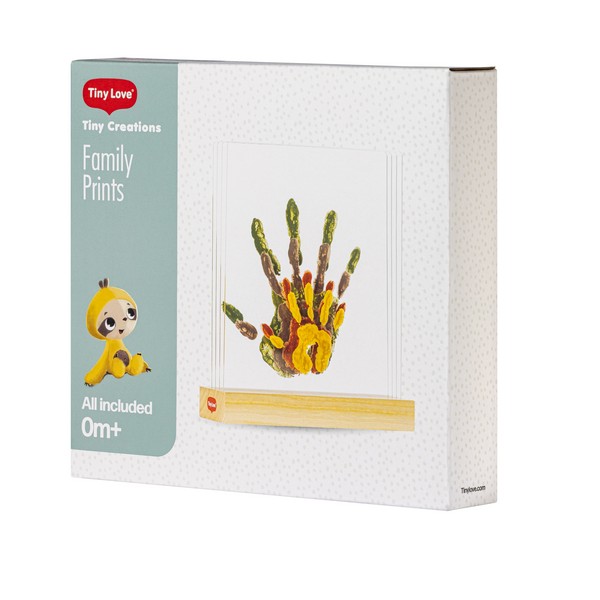 Продукт TINY LOVE Tiny Creations - Семеен Отпечатък с боички (пластове) 0м+ - 0 - BG Hlapeta