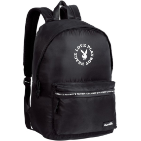 UnKeeper - Ученическа раница, Playboy Bunny, 45 x 33 x 18 см