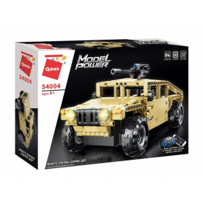 Qman Model Power - Джип с RC управление, Конструктор, 413 части