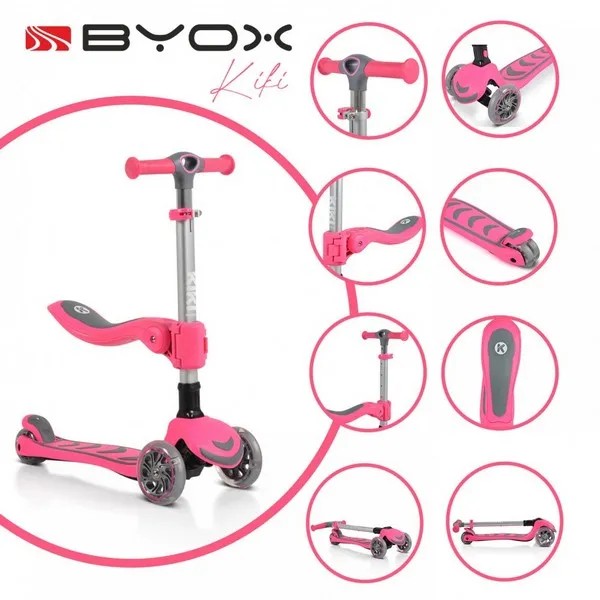 Byox Kiki - Тротинетка със седалка