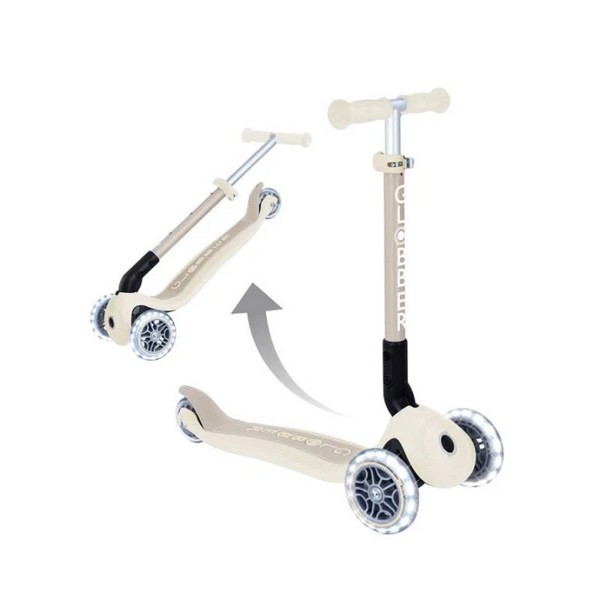 Продукт GLOBBER JUNIOR FOLDABLE LIGHTS ECOLOGIC - Сгъваема еко тротинетка с 3 колела - 0 - BG Hlapeta