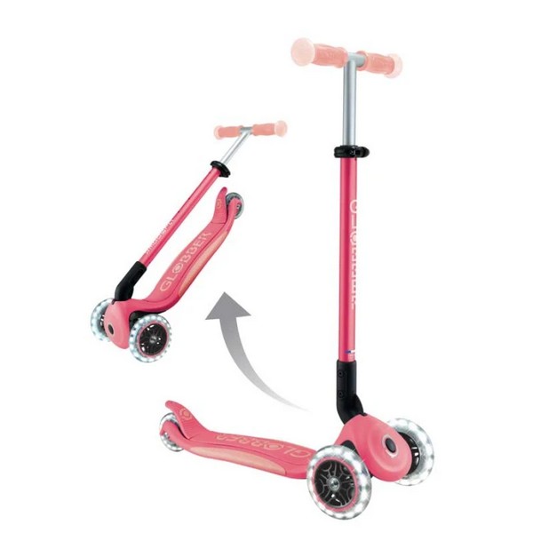 Продукт Globber ELITE GLOW LIGHTS - Сгъваема тротинетка със светещи дръжки - 0 - BG Hlapeta