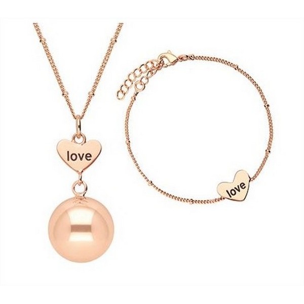 Bola Rose Gold Love - Комплект Медальон за бременни и гривна
