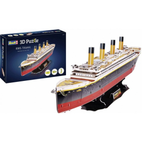 Revell RMS Titanic  - 3D Пъзел, Сглобяем модел, 113 части