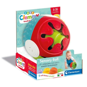CLEMENTONI Clemmy - Топка с различни повърхности и конструктор